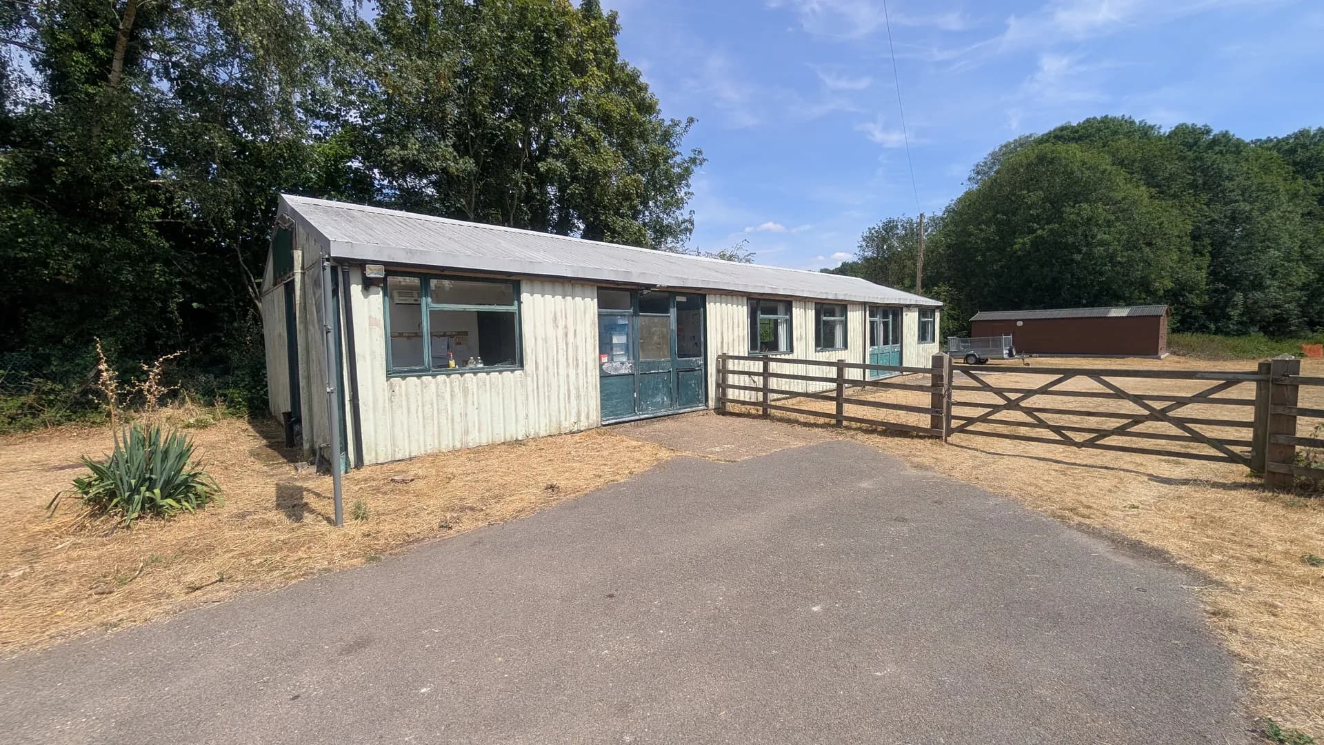 The current 1st Watton Scouts and Guides hut